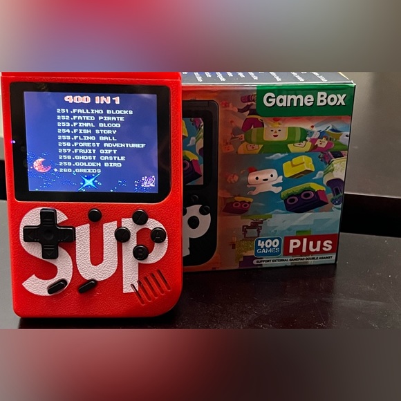 handheld retro game console built in games mario Gamer day gift portable gaming - Picture 5 of 8